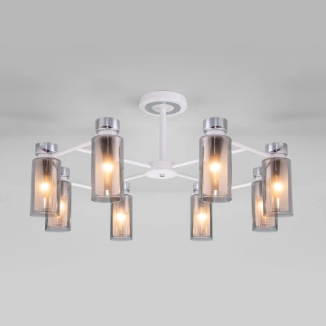 Потолочная люстра на штанге Amado 70115/8 белый Eurosvet (220V)