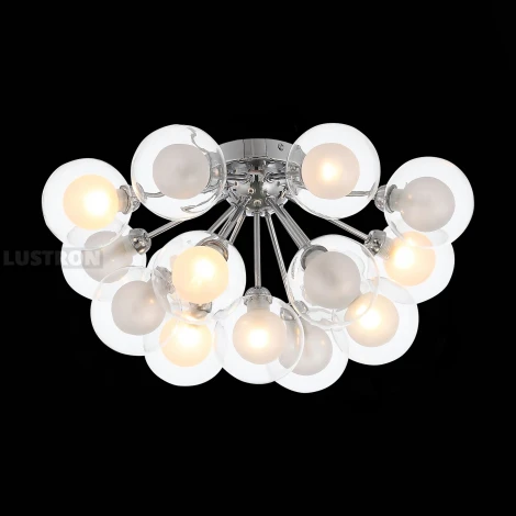 Потолочная люстра ST Luce Dualita SL431.102.15 (220V, шарики, молекулы)