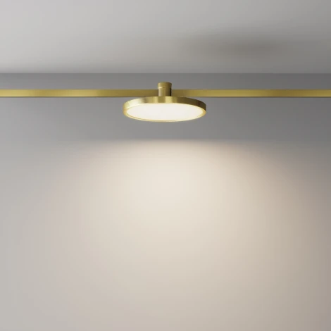 Трековый светильник магнитный 24V 10W Maytoni Plato TR153-1-10W3K-BS (LED, круглые)