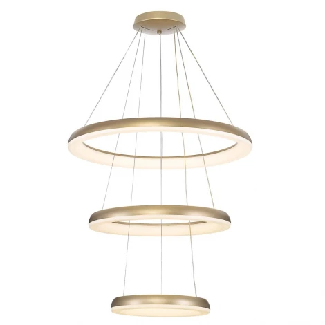 Подвесная люстра светодиодный Юпитер Смарт Citilux CL730A152S Золото