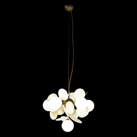 Подвесная люстра Loft IT Matisse 10008/6 white (для детской, 220V, на тросе, шарики)