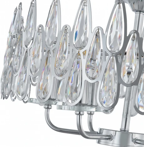 Потолочная люстра хрустальная на штанге Arte Milano Sorrento-2009 372009/6/80/490 CR (220V)