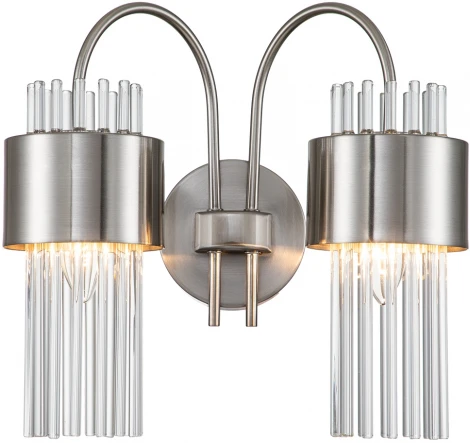 Бра Garda 656/2A E14*40W Satin nickel