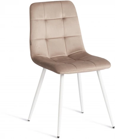 Стул CHILLY (mod. JSC-220) / 1 шт. в упаковке Tetchair (Велюр,Металл /Бежевый) арт.24968