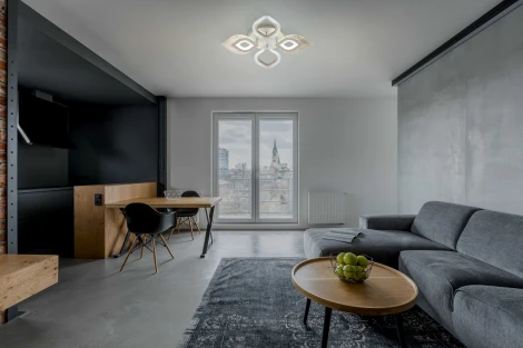 Потолочная люстра De City Мадлен 424014105 (LED, 220V, пульт управления)