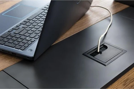 Стол рабочий R-Home Loft Дуб натур/Бетон