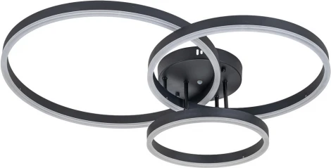 Потолочная люстра Arte Lamp Sierra A2426PL-3BK (LED, 220V, пульт управления)