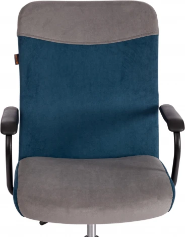 Компьютерное кресло игровое Tetchair FLY (Флок/Серый,Синий)