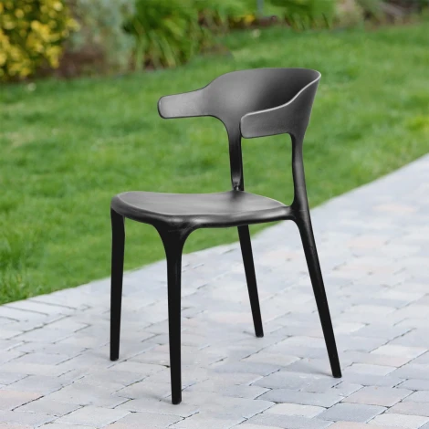 Стул Leo, первичный пластик черный Top Concept LEO 2001000000456