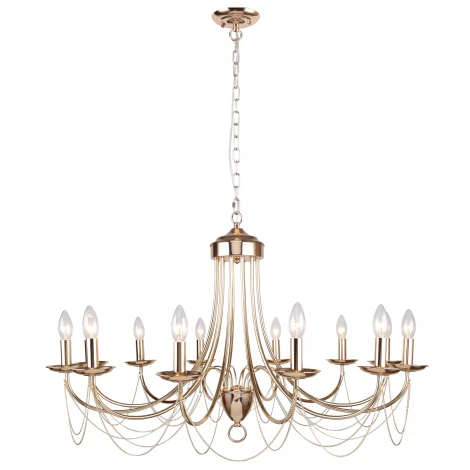 Подвесная люстра F-Promo Plini 2591-12P (220V, на цепи, свеча)