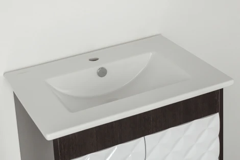 Мебельная раковина Sanita luxe Quadro 60 (уценка: без упаковки)