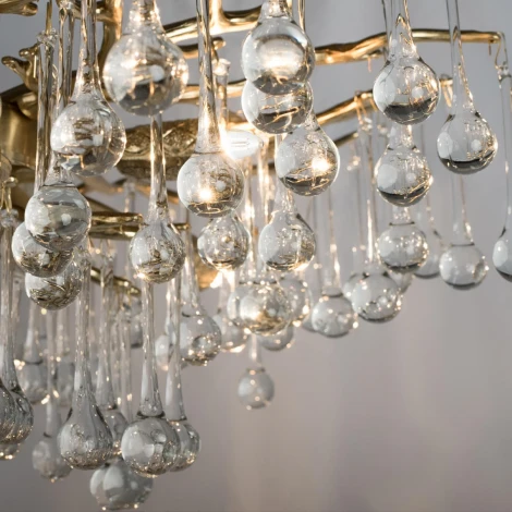 Потолочная люстра на штанге Loft It Coral 10351/460C AB (220V, ветки)