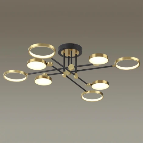 Потолочная люстра на штанге Odeon Light Denzel 4320/75CL (LED, 220V, кольцо)