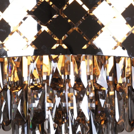 Подвесная люстра хрустальная ILLUMICO IL5562-9PDI-39 CR