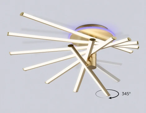 Потолочная люстра светодиодная с пультом Ambrella Comfort FL6244