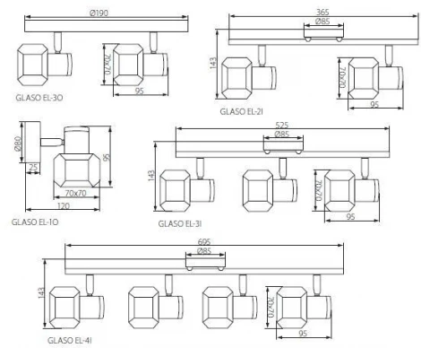 Спот Kanlux GLASO 19640 (220V)