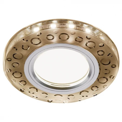 Встраиваемый точечный светильник Ambrella Декоративные Led+mr16 S218 WH/CH/WA (220V)