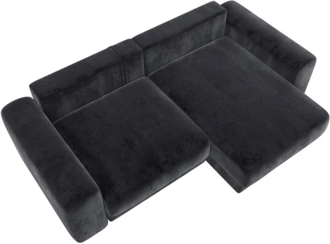 Диван угловой Лига-056 НПБ угол универсальный Лига Диванов (Велюр) арт.129153