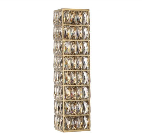Настенный светильник Odeon Light Panta 4926/9WL золото/металл/хрусталь LED 9W 4000K 508Лм