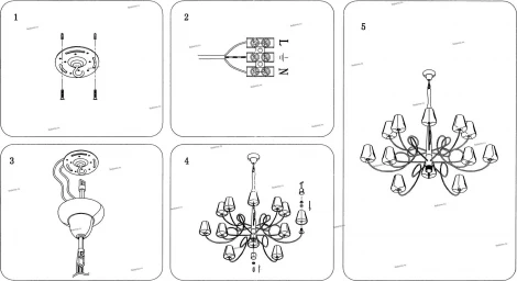 Подвесная люстра Lightstar Vortico 814333