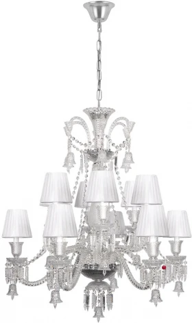 Подвесная люстра ярусная Loft It Zenith 10210/12 White (220V, на цепи)