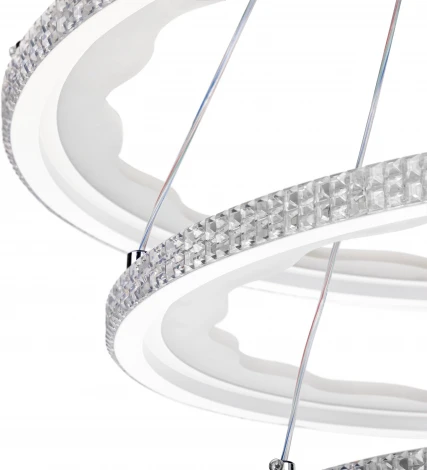 Подвесная люстра светодиодная с ДУ Ritter Lucido 51645 7