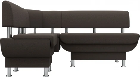 Диван кухонный угловой Альфа левый угол Лига Диванов (Рогожка) арт.123815L