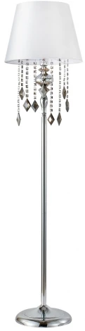 Торшер Crystal Lux MERCEDES PT1 CHROME/SMOKE (220V, подвески)
