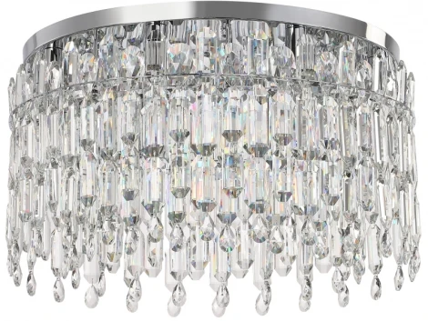 Подвесная люстра Legacy 2158/09/08C Stilfort (220V, хрусталь, подвески, круглые)