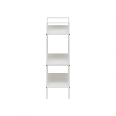 Стеллаж Leset Стилвуд 23 широкий, 3 полки 4687207095648 Металл, Белый