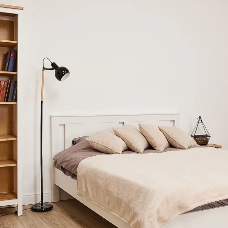 Торшер с регулировкой наклона, черный Uniel UML-T702 E14 BLACK