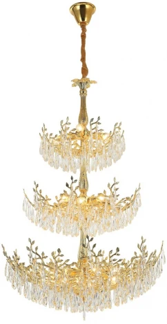 Подвесная люстра хрусталь Citilux Ritz CL310262