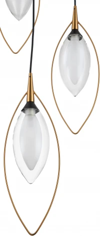 Подвесной светильник Fiore V000143 (13001/3P Black) (220V, на проводе)