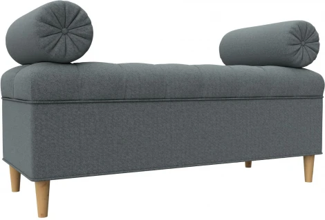 Банкетка Глория (Серый/Рогожка) Лига Диванов арт.125843