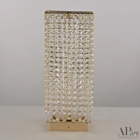 Интерьерная настольная лампа светодиодная APL LED Rimini S500.L4.15-38.A.3000.Gold