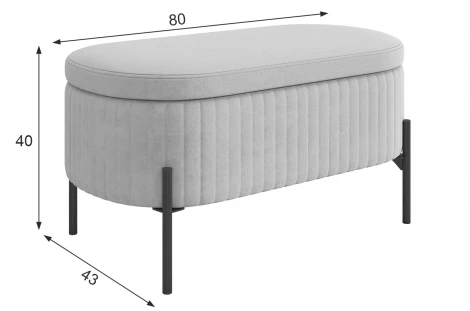 Пуф Винни Mebelson (Металл/Желтый) арт.173754,2076