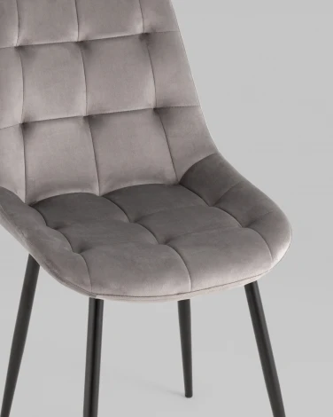 Стул Stool Group Флекс New велюр светло-серый 4шт. арт.УТ000039330