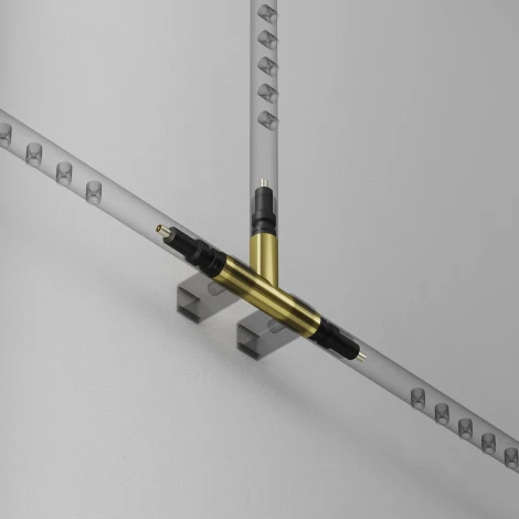 Т- образный коннектор Maytoni Accessories For System Axity CA007TC-BS (48V)