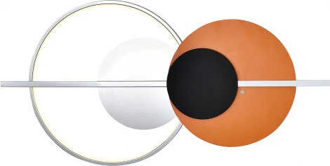 Настенный светильник (14026/1W Terracota) Indigo Dirette V000117L (регулировка яркости, LED, 220V, пульт управления)