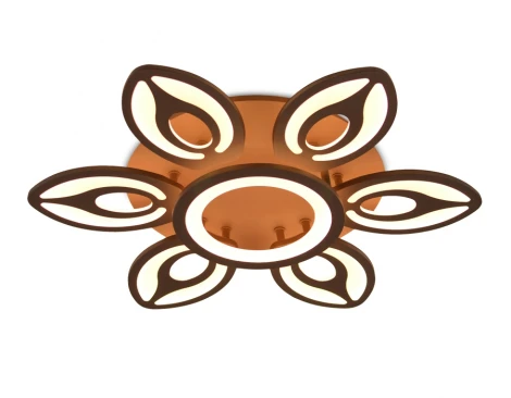 Потолочная люстра Ambrella Original FA463 (регулировка яркости, LED, 220V, пульт управления, цветы)