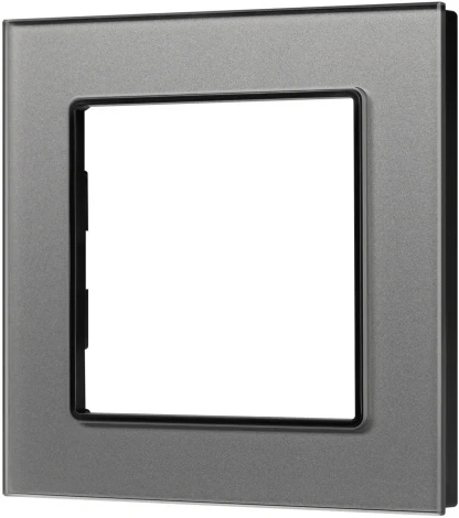 Рамка стеклянная FRM-GLARE-GS-1-GR (Arlight) 043788