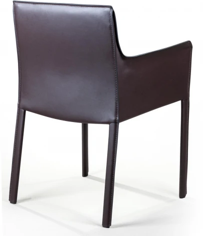 Стул с подлокотниками Barrie, кожа коричневый Top Concept BARRIE 2000000000114