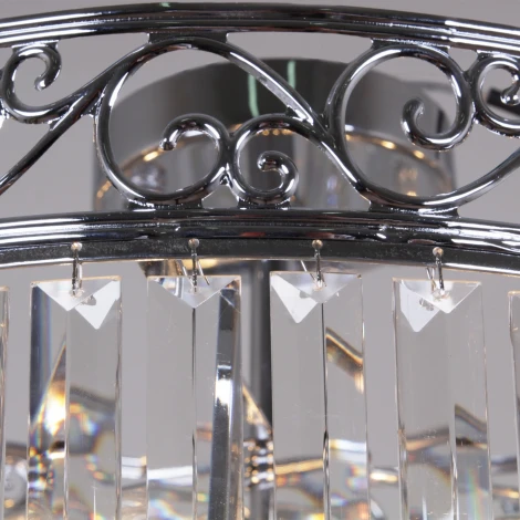 Потолочная люстра хрустальная на штанге Reluce 90183-0.3-06 CR (220V)