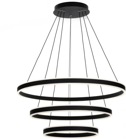 Подвесная люстра Citilux Дуэт CL719681 (регулировка яркости, LED, 220V, пульт управления, на тросе)