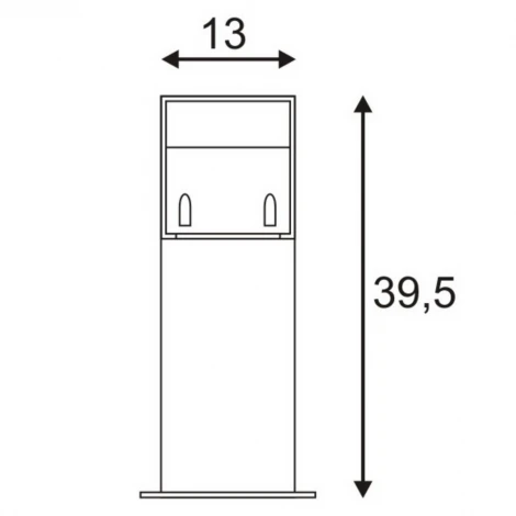 Наземный светильник Slv Logs 232115