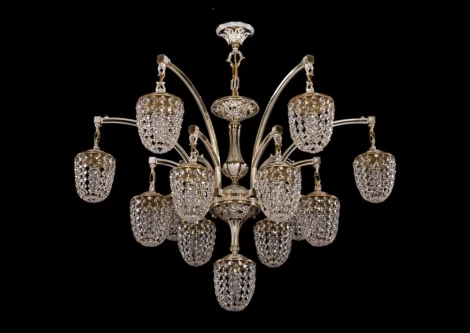 Подвесная люстра Bohemia 1772 1772/12+1/342/GW