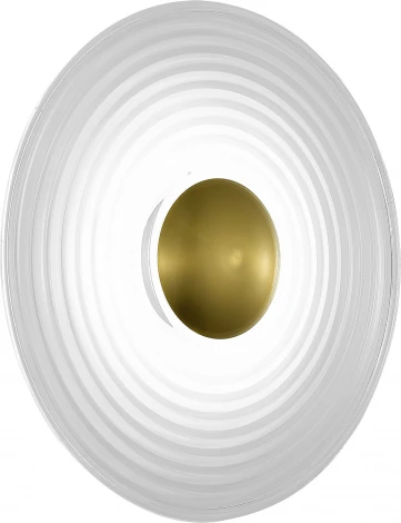 Настенный светильник ST Luce Mon SL6125.311.01 Латунь/Прозрачный LED 1*6W 3000K