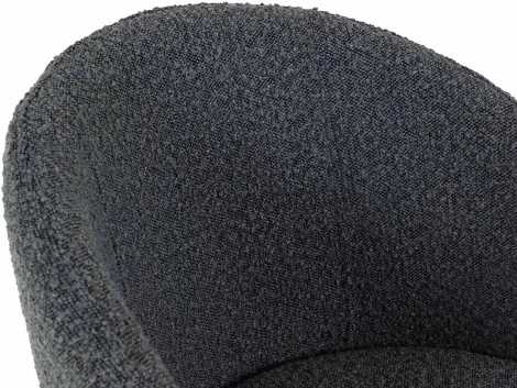 Стул Emma ОГОГО Обстановочка! (Металл,Букле/Темно-серый) арт.923233