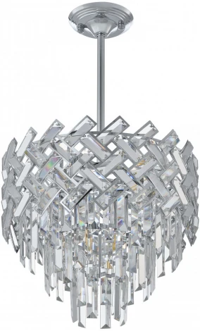 Потолочная люстра хрустальная на штанге Arte Milano Sorrento-8019 378019/6/300/390 CR (220V)