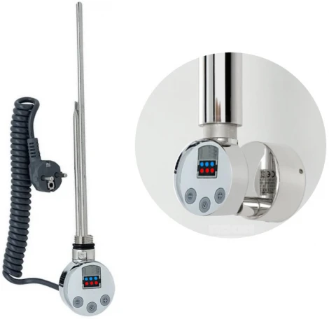 Полотенцесушитель электрический Тругор Грация эл ТЭН ЛЦ7 80x60